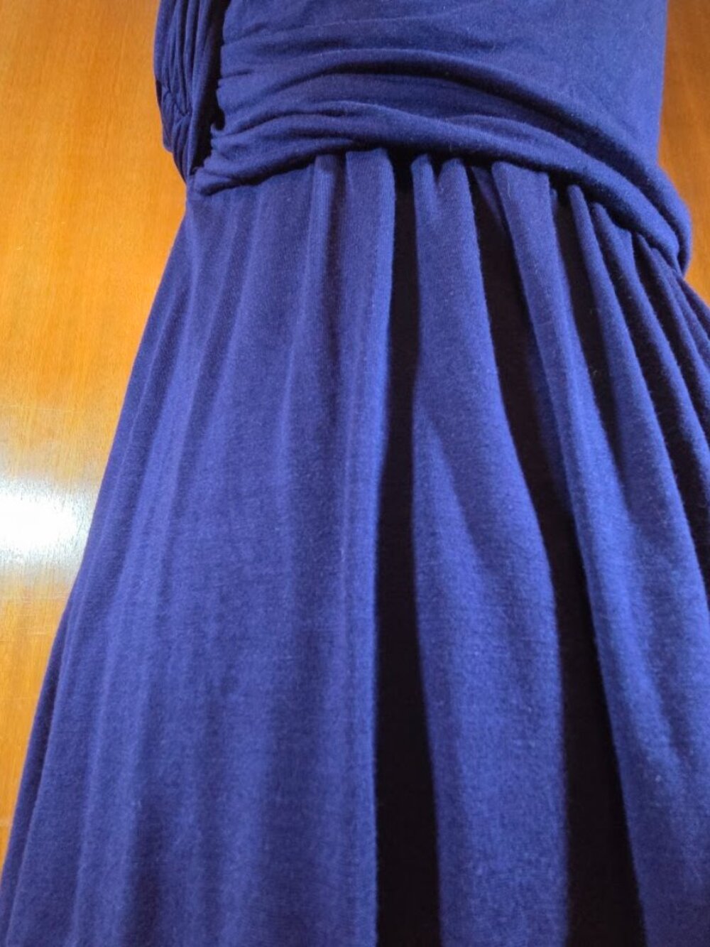 Ella Moss Navy Blue Convertible Multi-Way Strappy Mini Dress Top - Size XS - Picture 5 of 7